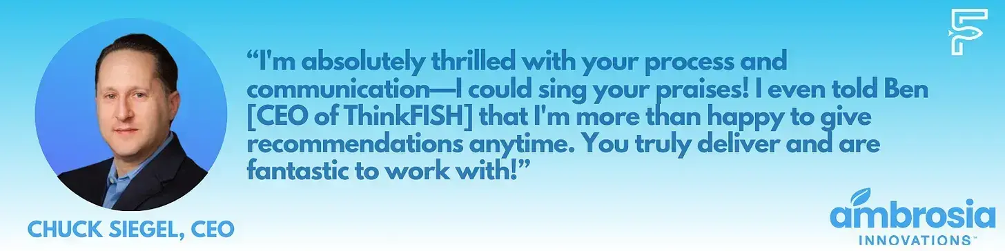 Client testimonial 1